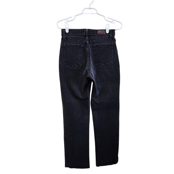 Lee Classic Fit Straight Leg At The Waist Denim Jeans Pockets Black Size 28 - Picture 2 of 8